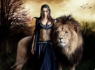 Angel and Lion